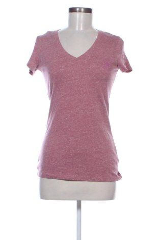 Damen T-Shirt Converse, Größe S, Farbe Aschrosa, Preis 14,00 €, #136707735