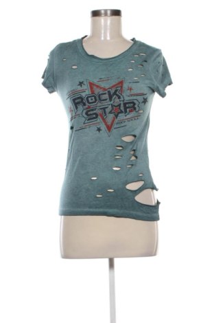 Damen T-Shirt Pause Jeans, Größe M, Farbe Grün, Preis 21,00 €, #136713525
