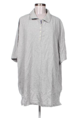 Damen T-Shirt Ulla Popken, Größe 4XL, Farbe Grau, Preis 10,99 €, #136720930