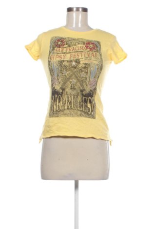 Дамска тениска Sisley, Размер S, Цвят Жълт, Цена 11,24 €, #136721908