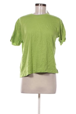 Damski T-shirt Bershka, Rozmiar XS, Kolor Zielony, Cena 29,99 zł, #136722645
