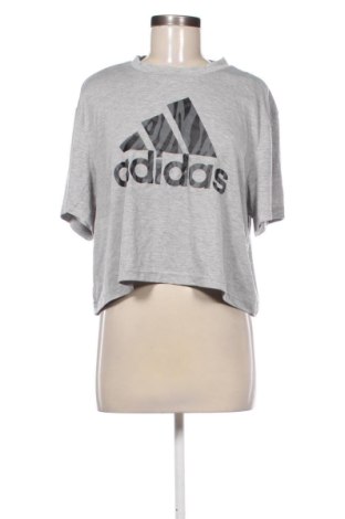 Damen T-Shirt Adidas, Größe XXL, Farbe Grau, Preis € 18,99, #136725601