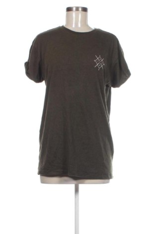 Дамска тениска Bershka, Размер M, Цвят Зелен, Цена 9,20 €, #136731903