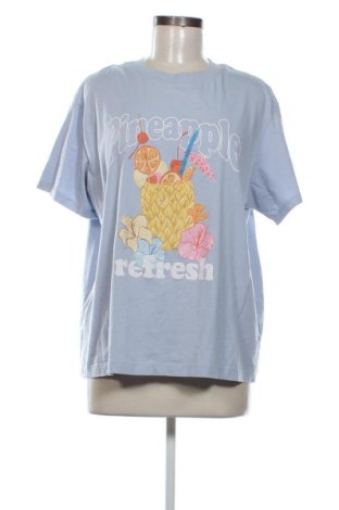 Tricou de femei Sinsay, Mărime XL, Culoare Albastru, Preț 45,73 Lei, #136744686