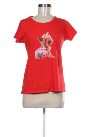 Tricou de femei Fruit Of The Loom, Mărime M, Culoare Roșu, Preț 41,71 Lei, #136744826
