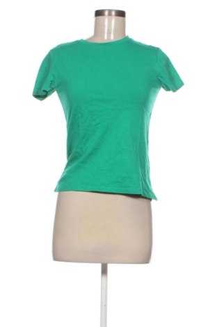 Damen T-Shirt Zara, Größe S, Farbe Grün, Preis 6,99 €, #136747796