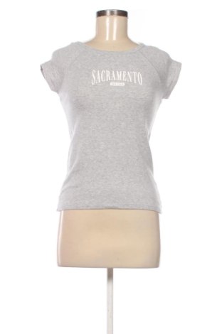 Tricou de femei Sinsay, Mărime S, Culoare Gri, Preț 45,73 Lei, #136755836