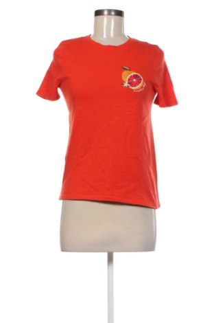Damski T-shirt H&M, Rozmiar XS, Kolor Czerwony, Cena 50,00 zł, #136760328
