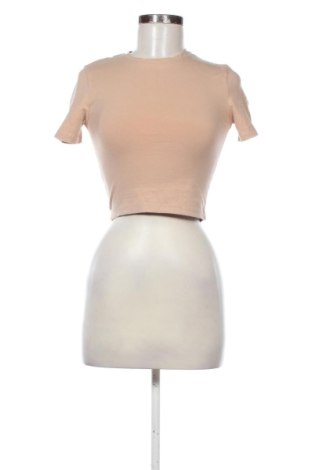 Γυναικείο t-shirt Zara, Μέγεθος XS, Χρώμα  Μπέζ, Τιμή 11,31 €, #136761566