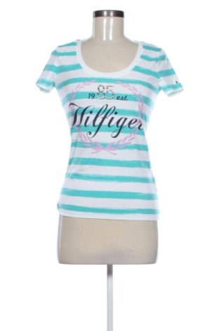 Γυναικείο t-shirt Tommy Hilfiger, Μέγεθος XS, Χρώμα Πολύχρωμο, Τιμή 18,99 €, #136763440