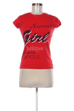 Γυναικείο t-shirt Unbranded, Μέγεθος M, Χρώμα Κόκκινο, Τιμή 7,99 €, #136773079