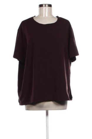 Γυναικείο t-shirt H&M, Μέγεθος 4XL, Χρώμα Καφέ, Τιμή 10,99 €, #136773790