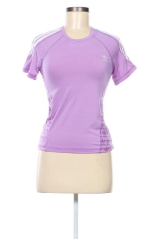 Γυναικείο t-shirt Adidas, Μέγεθος S, Χρώμα Βιολετί, Τιμή 16,99 €, #136775703
