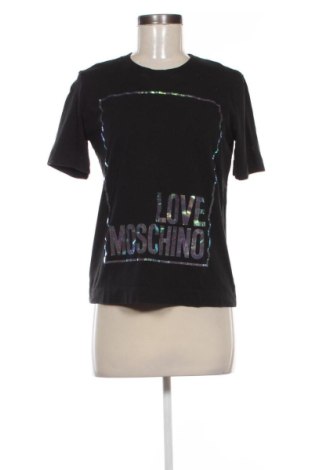 Γυναικείο t-shirt Love Moschino, Μέγεθος M, Χρώμα Μαύρο, Τιμή 37,99 €, #136778330