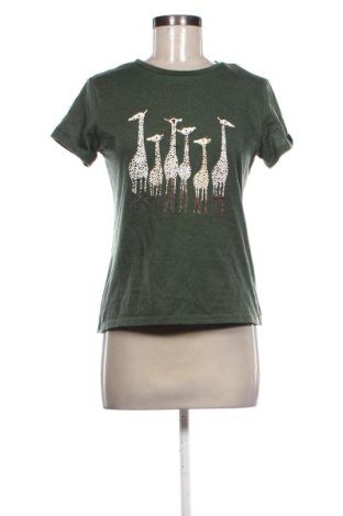 Γυναικείο t-shirt SHEIN, Μέγεθος M, Χρώμα Πράσινο, Τιμή 8,99 €, #136778483
