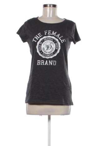 Damen T-Shirt Tom Tailor, Größe S, Farbe Grau, Preis 9,99 €, #136781483