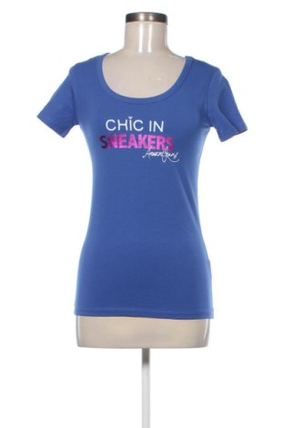 Damen T-Shirt Armani Jeans, Größe M, Farbe Blau, Preis 57,15 €, #136747980