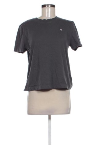 Damen T-Shirt Calvin Klein Jeans, Größe XXL, Farbe Grau, Preis 51,99 €