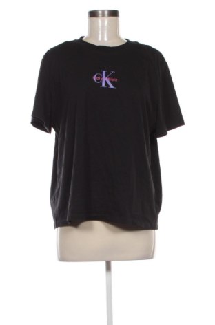Damski T-shirt Calvin Klein Jeans, Rozmiar XL, Kolor Czarny, Cena 207,99 zł, #136697686