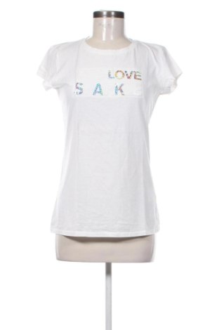 Damski T-shirt Flame, Rozmiar S, Kolor Biały, Cena 48,23 zł, #136684331