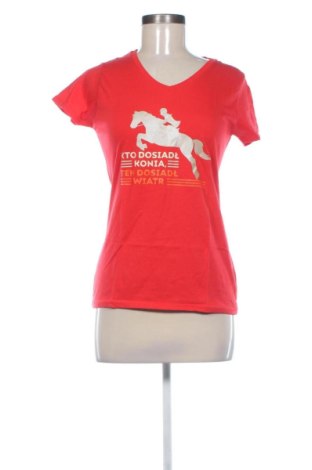 Damen T-Shirt Fruit Of The Loom, Größe M, Farbe Rot, Preis € 8,77, #136679967