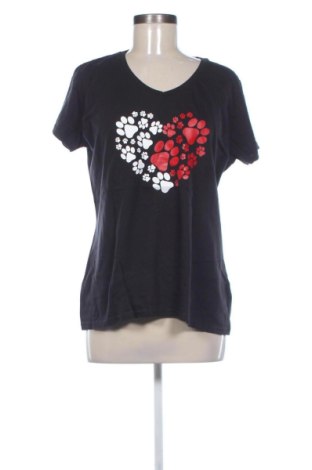 Damen T-Shirt Fruit Of The Loom, Größe XXL, Farbe Schwarz, Preis € 8,77, #136680050