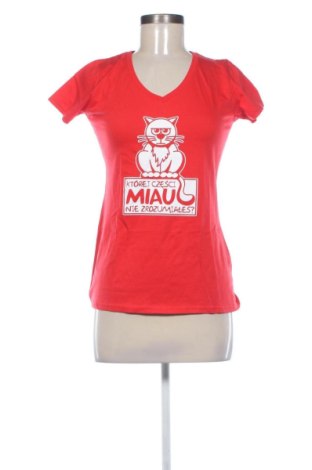 Damen T-Shirt Fruit Of The Loom, Größe S, Farbe Rot, Preis € 8,77, #136680379