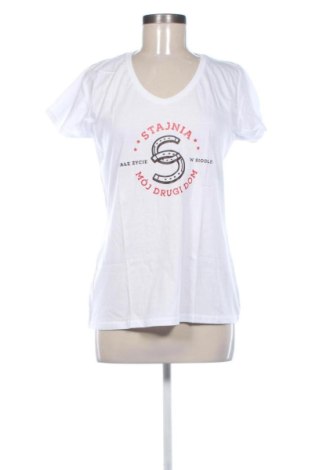 Damen T-Shirt Fruit Of The Loom, Größe L, Farbe Weiß, Preis € 8,77, #136680392