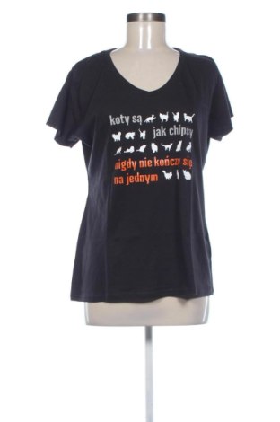 Damen T-Shirt Fruit Of The Loom, Größe XXL, Farbe Schwarz, Preis € 8,77, #136680773