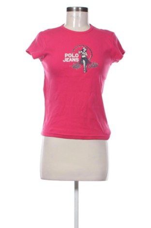 Damski T-shirt Polo Jeans Company by Ralph Lauren, Rozmiar M, Kolor Kolorowy, Cena 93,00 zł, #136695012