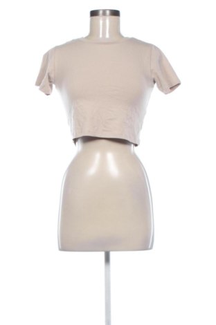 Damski T-shirt Pull&Bear, Rozmiar S, Kolor Beżowy, Cena 48,23 zł, #136688765