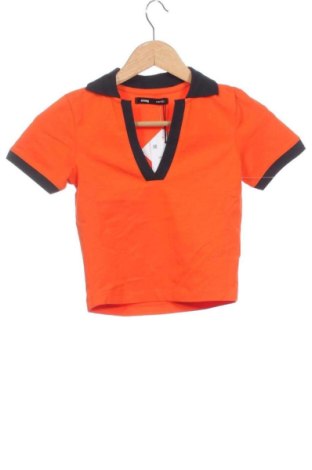 Tricou de femei Sinsay, Mărime XS, Culoare Portocaliu, Preț 82,63 Lei, #136652962