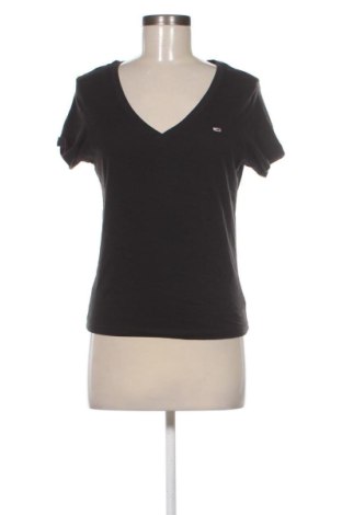 Damski T-shirt Tommy Jeans, Rozmiar L, Kolor Czarny, Cena 207,99 zł, #136694505