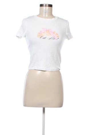 Damen T-Shirt Tally Weijl, Größe M, Farbe Weiß, Preis 12,00 €, #136741104