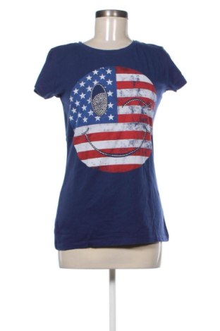 Γυναικείο t-shirt Fishbone, Μέγεθος L, Χρώμα Μπλέ, Τιμή 12,99 €, #136751574