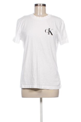 Damski T-shirt Calvin Klein Jeans, Rozmiar XL, Kolor Biały, Cena 69,66 zł, #136761839
