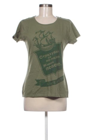 Damski T-shirt Fruit Of The Loom, Rozmiar M, Kolor Zielony, Cena 64,30 zł, #136768210