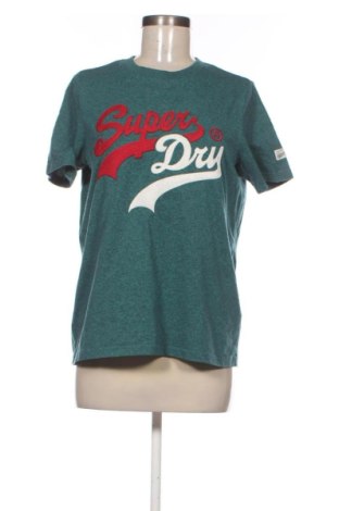 Damen T-Shirt Superdry, Größe M, Farbe Grün, Preis € 12,00, #136769199