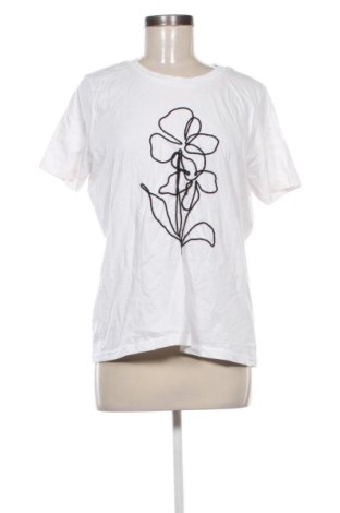 Damen T-Shirt Sinsay, Größe L, Farbe Weiß, Preis 13,00 €, #136771954