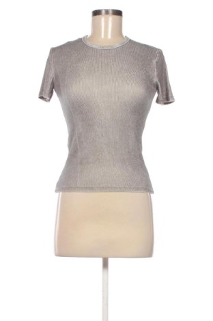 Damen T-Shirt Zara, Größe S, Farbe Grau, Preis € 6,00, #136685929