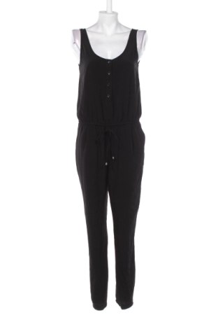 Дамски дълъг гащеризон Bershka, Размер L, Цвят Черен, Цена 10,73 €, #136726559