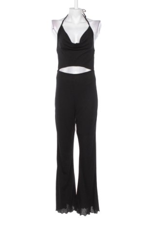 Дамски дълъг гащеризон Bershka, Размер XS, Цвят Черен, Цена 11,24 €, #136733612