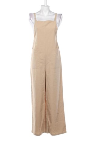Salopetă lungă de damă SHEIN, Mărime S, Culoare Bej, Preț 51,99 Lei, #136745362