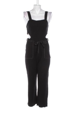 Salopetă lungă de damă Bershka, Mărime M, Culoare Negru, Preț 72,99 Lei, #136669340