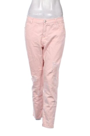 Дамски дънки Zara, Размер XL, Цвят Розов, Цена 15,84 €, #136707244