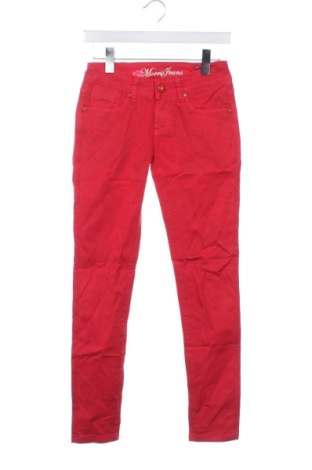 Дамски дънки Morris Jeans, Размер XS, Цвят Червен, Цена 17,56 €, #136722896