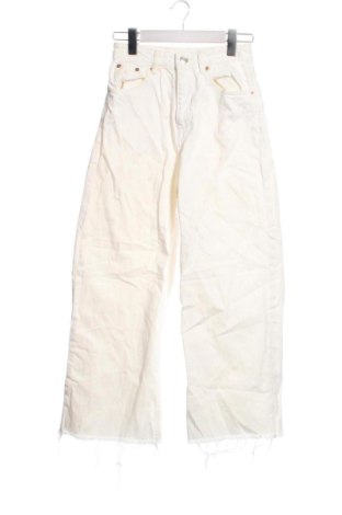 Дамски дънки Pull&Bear, Размер XS, Цвят Екрю, Цена 8,18 €, #136726252