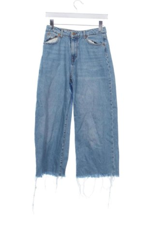 Blugi de femei Stradivarius, Mărime S, Culoare Albastru, Preț 70,99 Lei, #136730462