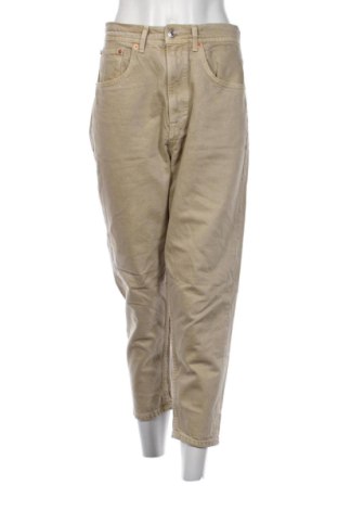 Дамски дънки Zara, Размер L, Цвят Бежов, Цена 16,36 €, #136731844