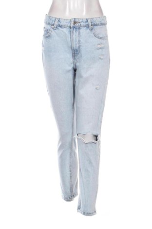 Damskie jeansy Bershka, Rozmiar M, Kolor Niebieski, Cena 64,30 zł, #136732651